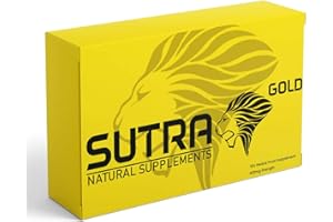 Ultra Strong Sutra Gold - (10 Pack) New & Effective 450mg Ginseng Complex Herbal Supplement for Men - Performance, Testosterone, Energy, Stamina & Endurance, 100% Natural