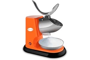 KOFOHON Eisbrecher Eiszerkleinerer,Elektrisch Ice Crusher Machine,Elektrischer Eisrasierer Maschine,Ice Shaver Schnee Maschine Für Haushalt & Handel.(Large)