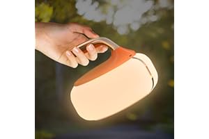 ALACOO Portable Led Lamp Cordless Table Lamps Rechargeable Night Light Dimmable Bedside Lamp Outdoor Camping Lights Lamp Tent Light Emergency Light for Home, Camping, Fishing, Hiking, Home Garden