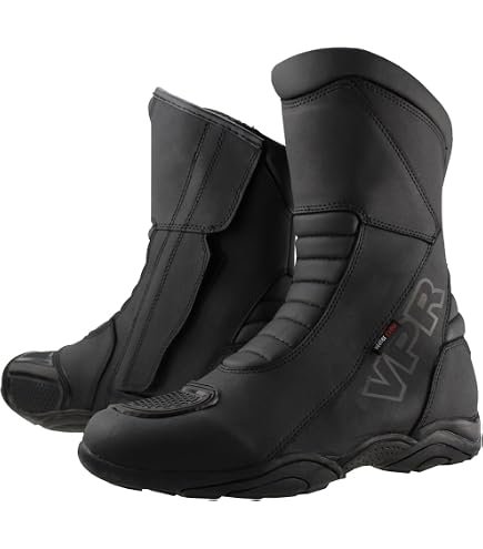 Bottes Moto Büse B360 Touring Noir - Cuir Imperméable Réfléchissant - Neuves Boîte