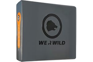 WE R WILD Power Batterie - Powerbank für das Sitzkissen - Wasserabweisender Akku für beheizbares Sitzkissen - 10 Stunden Wärme mit der Outdoor Powerbank - Leistungsstarker Akku für Wärmewesten (5V)
