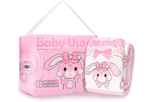 LittleForBig Couche Adulte Imprimée 10 Pièces -Baby Usagi (X-Large 121-142 CM)