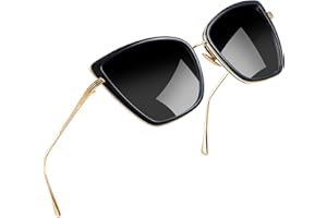 Joopin Occhiali da Sole da Donna Occhi di Gatto Polarizzati Protezione UV Vintage Sunglasses Cat Eye Occhiali da Sole