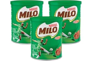 HAMPERLY GIFTS Chocolate Drinking Powder Bundle Consisting of Milo Instant Malted Chocolate Drink Powder 400g (3 Pack)