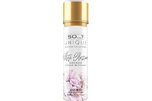 So…? Unique Womens White Blossom Body Mist Fragrance Spray 150ml