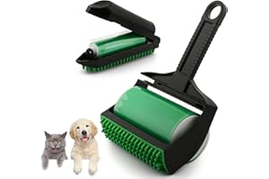 PEIYEE Stick it Roller, Rouleau Anti-Peluches réutilisable et Lavable, Rouleau pour Poils Animaux pour enlever les poils d'animaux domestiques, les poils d'animaux, les vêtements, les sièges de voiture