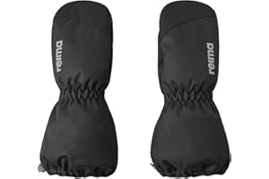 Reima Fäustlinge Ensin Handschuhe für Kinder mit verstärkter Handinnenfläche und Klettriegel – Warm gefüttert, wasserdichte Membran, trocknergeeignet und Wassersäule mind. 10.000mm