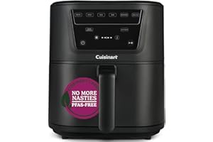 Cuisinart XL 7.6L Air Fryer | 7 Functions | PFAS-Free/Chemical-Free Cooking | 36% Slimmer and 33% more capacity | Large Capacity Fits 2.2kg Chicken + sides | Digital Touch Screen | Dishwasher Safe