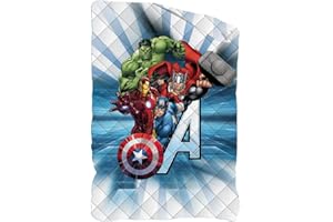 Moda Egidio Copriletto Trapuntino Personaggi Disney Double Face Letto Singolo (AVENGERS)