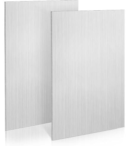 2x Aluminiumblech 6061 – 3 Mm Stark, 40x30 Cm, Beidseitig Schutzfolie, Für Modellbau & DIY