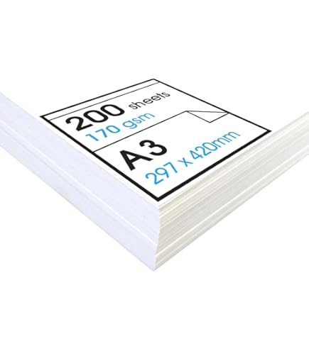 Clairefontaine 1685C Sketch Paper, Pack of 250 Sheets, 160 g, DIN A4 21 x 29.7 cm, Ideal for Artists or School, White, Pack of 1