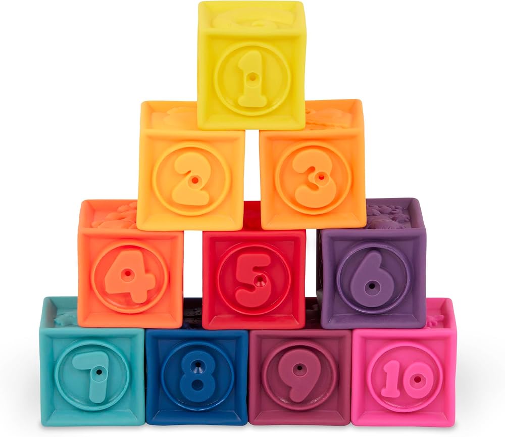 B. Toys 44111 – One Two Squeeze, Baukloetze
