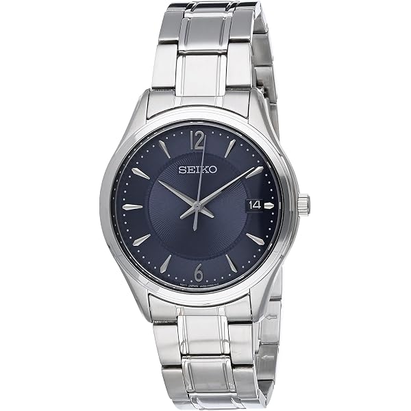 Seiko SUR421P1 Orologio Uomo – Classicissimo Analogico Con Quadrante Marrone