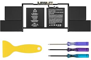 ANTIEE A1707 A1820 Batteria Compatibile con MacBook PRO 15" Late 2016 Mid 2017 with Touch Bar Version A1707 EMC 3072 EMC 3162 MLH32LL/A MLH42LL/A MLW72LL/A MLW82LL/A MPTR2LL/A MPTT2LL/A 11.4V 76Wh