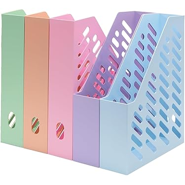 Clear Magazine Holder Display Rack, Wall Mounted Literature