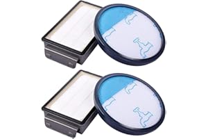 Funnytime Filtri HEPA per Serie Cyclonic Power Rowenta RO3753EA, RO3731EA, RO3786EA/ Moulinex/Tefal Compact (Confronta ZR005901), 2 Kit