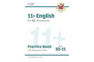 11+ GL English Practice Book & Assessment Tests - Ages 10-11 (with Online Edition): for the 2026 tests (CGP GL 11+ Ages 10-11)