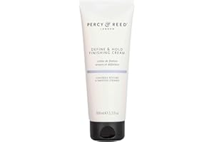Percy & Reed Session Styling Define & Hold Finishing Cream - Lightweight, Non-Greasy, Smoothes & Defines, Tames Flyaways & Split Ends, Flexible Control. Sulphate-Free, Vegan-Friendly - 100ml