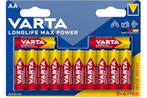 Alkaliczne Marka VARTA Model VARTA LONGLIFE MAX Power AA X8+4 darmo