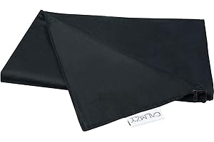 ‎CALMZY Calmzy Bettbezug für Gewichtsdecke 150x200cm - Bezug für Schwere Decke für erholsamen Schlaf & schnelles Einschlafen - Therapiedecke für Erwachsene – Weighted Blanket - Schwarz