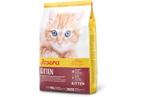 JOSERA Kitten 2 kg | Croquettes pour chaton | Nourriture Super Premium pour un développement optimal des chats en période de croissance | Sac de 2 kg