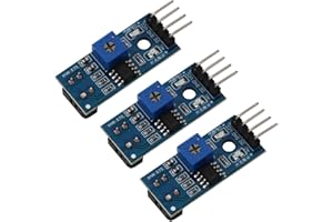 Heevhas Capteur infrarouge TCRT5000 IR capteur de suivi Module de suivi de voiture capteur de réflexion infrarouge Module de commutation photoélectrique (3 pièces)