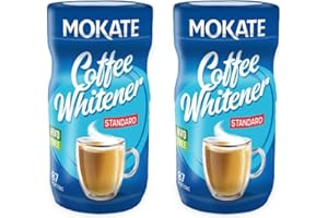 SYNC'T Coffee Creamer - Mokate Carmen Coffee Whitener 2x 350g (87 Portions per Tub) | HVO-Free | Creamy & Delicious Coffee Creamer | Ideal for Coffee & Tea | Long Shelf Life