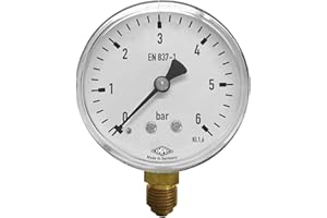 EMPEO 'Gauge NG63 0 6bar, G1/4 Bottom