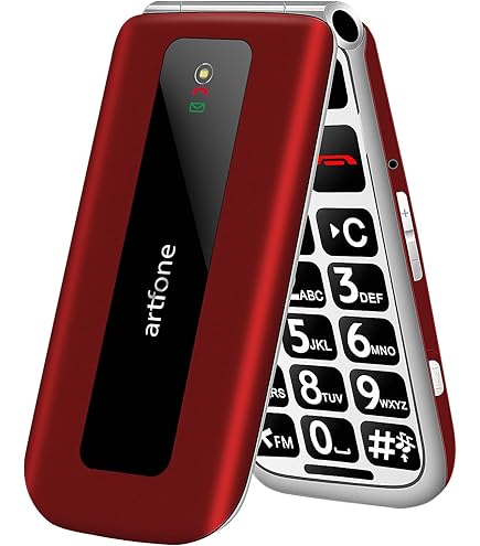 Telefono Cellulare TT760 Flip 4G Pulsante Grande Fotocamera