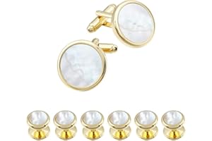 Hawson Boutons de manchette nacrés personnalisables