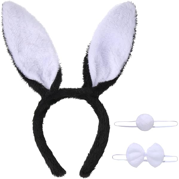 TRIXES Hasenohren Haarband – Flauschige Hasenohren Für Ostern, Halloween & Cosplay (gelb, Einheitsgröße)