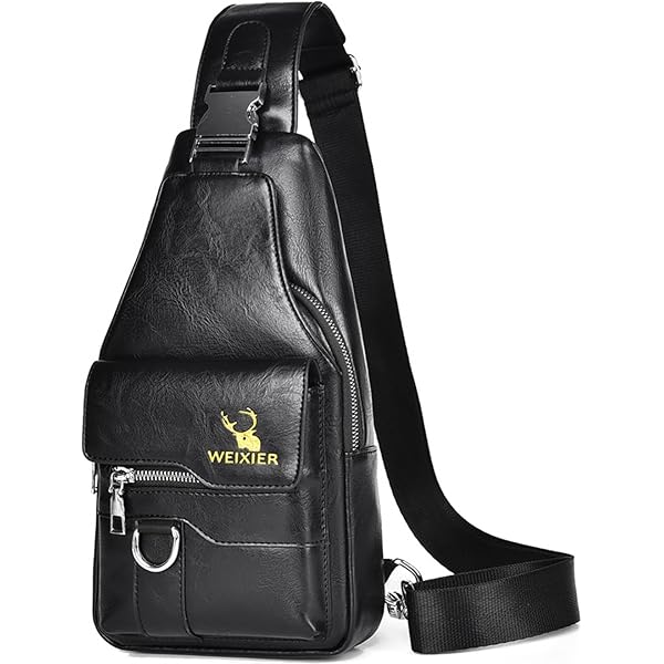 Zwarte - Heren - Ouderwetse - Crossbody tassen kopen? | Korting