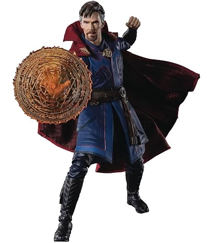 Figurines Marvel Titan Hero Series - Doctor Strange Et Scarlet Witch - 12 Pouces - Multivers De La Folie