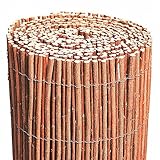 Weidenmatte Sichtschutz Weide Sichtschutzmatte 1,8x3m (HxB)...