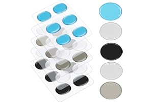 EILYGK 5 Sheets 30 Pieces Moon Gel for Drums, Drum Dampeners Gel Pads Drum Accessories for Drum Head Muffling