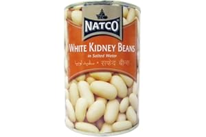 Natco - Haricots blancs - lot de 2 boîtes de 400 g