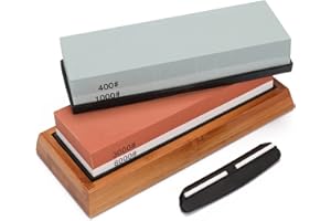 Piedra Afilar Cuchillos Profesional 400/1000 3000/8000 Geevorks Afilador De Cuchillos,Piedra Afiladores para Todas Las Cuchillas Afilador de Cortador+Base Antideslizante