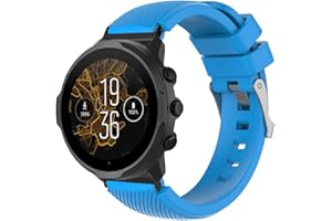 Feysentoe Reemplazo Correa para Suunto 7/9(baro)/D5i 24mm para Suunto spartan hr baro/Brazalete de Repuesto.