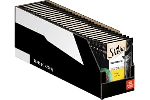 Sheba Delikatess katter våt mat i portionspåse med kyckling i gelé 28 x 85 g