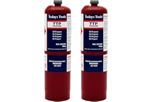 XGAGHB 2x Propane 400g Bottle Disposable Gas Cylinder plumbers torch jet burner