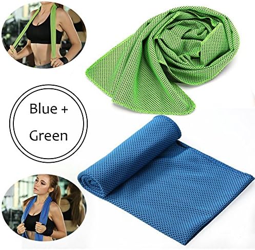 Lememogo Microfiber Towel Evaporative Cooling Towel for Sports, Workout, Fitness, Gym, Yoga, Pilates, Travel, Camping,Running,Hiking& More