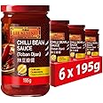 Lee Kum Kee Chilli Bean Sauce, Vegan, 195 g (Pack of 6)