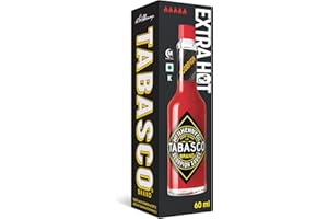 ‎TABASCO TABASCO Scorpion Sauce - SEHR scharfe soße, 60ml Glasflasche - Scoville-Wert: 23.000-33.000 - 20x schärfer als der Durchschnittliche hot Sauce - 100% natürliche Zutaten