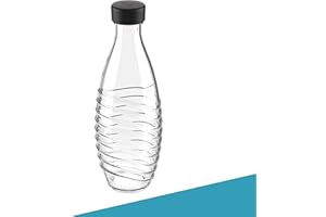 SodaNature® 2x Premium Flaschendeckel für SodaStream Crystal Flaschen | Hochwertige Deckel in wunderschönen Farben | Auslaufsicher & spülmaschinenfest | Zubehör in edler Geschenkverpackung (Anthrazit)