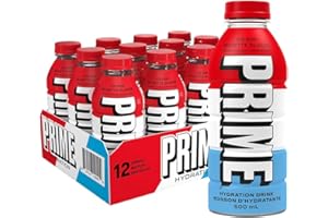 Prime Hydration Drink Ice Pop 12x500ml