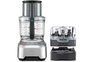 Sage Appliances SFP820 the Kitchen Wizz Peel und Dice, robot kuchenny, 2000 W