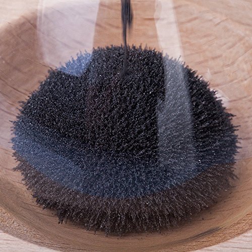 VENKON – Kreative Magnet Sanduhr aus mundgeblasenem Glas mit magnetischem Holzständer – Laufdauer: ca. 30 sek. - 6