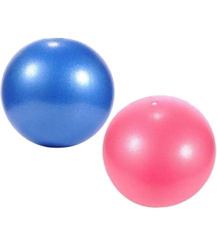 Gymnastiekbal, professionele kwaliteit, scheurvast, voor yoga, pilates, fysiotherapie en stabiliteitstraining, 55 cm, roze