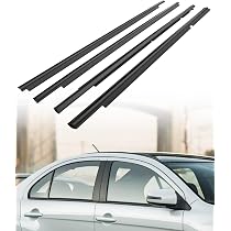 Car Outside Window Weatherstrip Seal Belt Moulding Compatible With Mitsubishi Outlander 2006 2012 Car Accessories