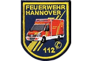 ‎FEUER1 Feuerwehr Hannover RTW (8X 10 cm), Sammlerabzeichen limitiert